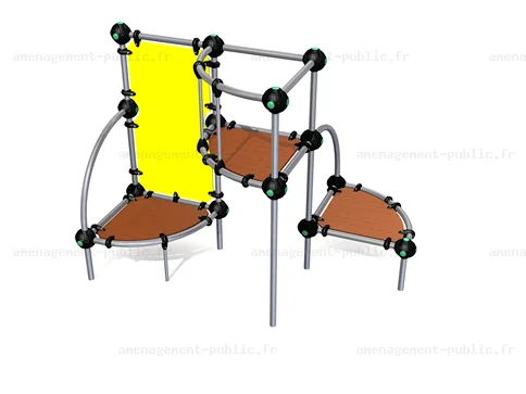 Structure de jeu pour initiation au Parkour